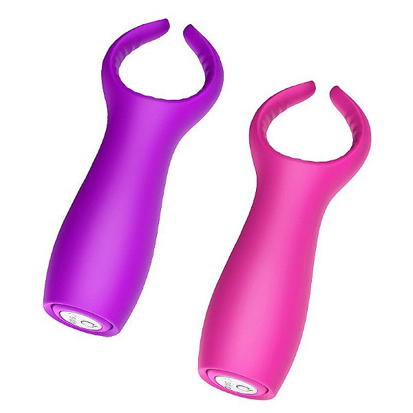 Vibrador Duo Unissex 09 Modos de Vibrações Recarregável