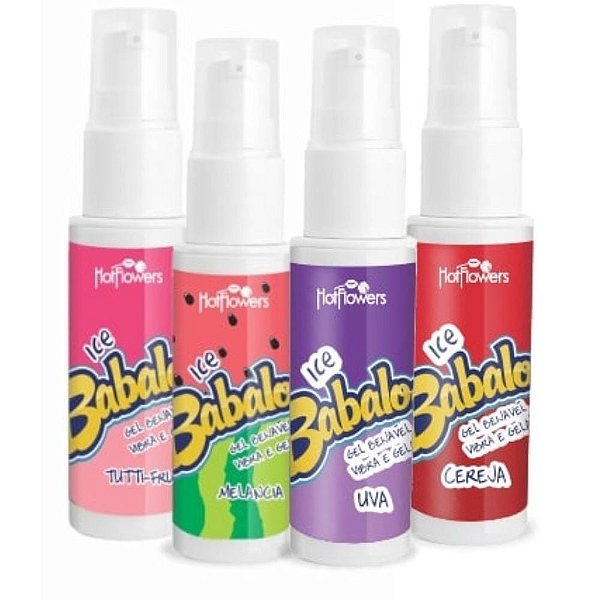 Ice Babaloo Gel Beijável Vibra e Gela 15 gramas