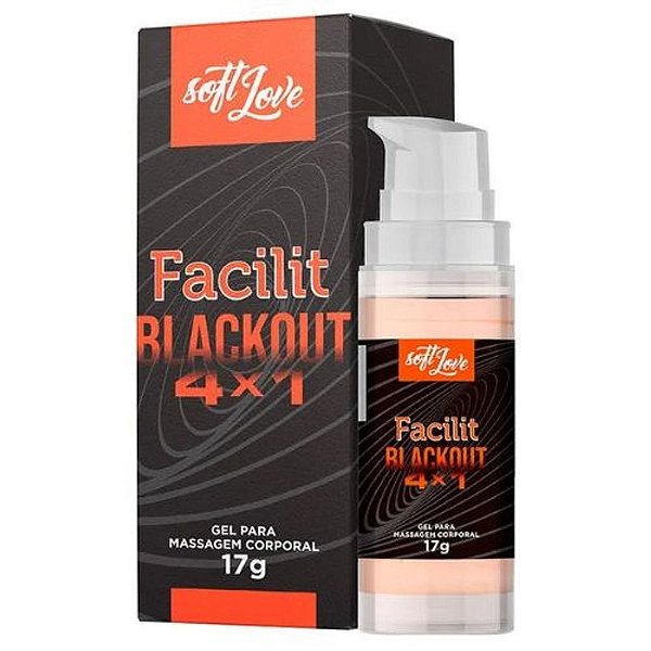 Facilit Backout 4x1 Gel Dessensibilizante Anal 17 gramas