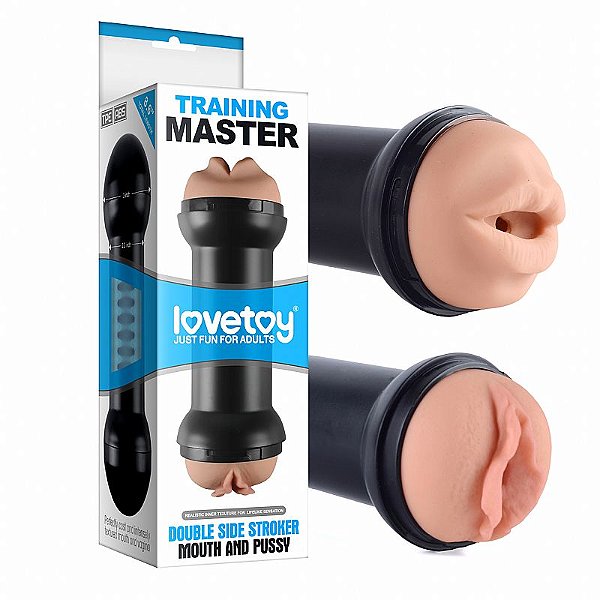 Masturbador Halteres Vagina e Boca