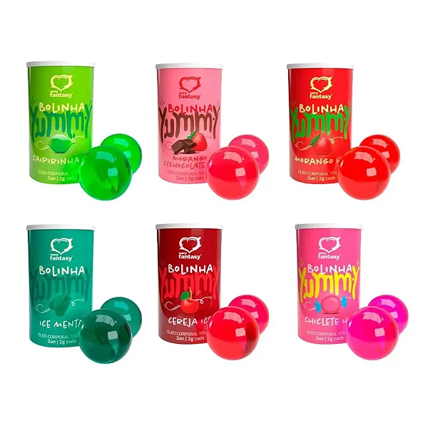Yummy Bolinhas Explosivas Beijável Térmica