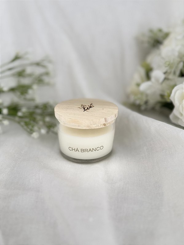 Vela Chá Branco