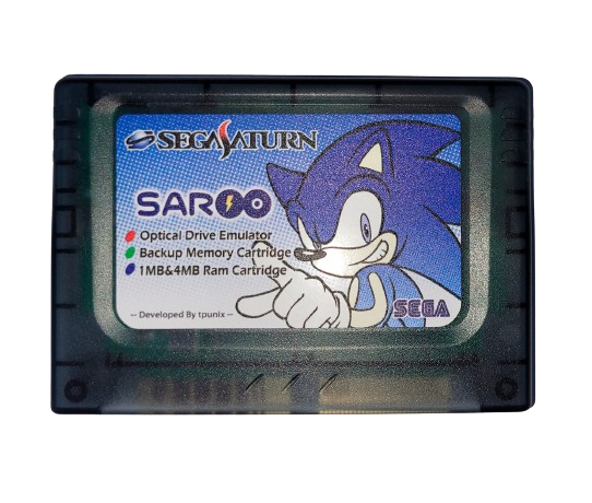 Saroo ODE P/ Sega Saturn C/ Micro SD 128GB