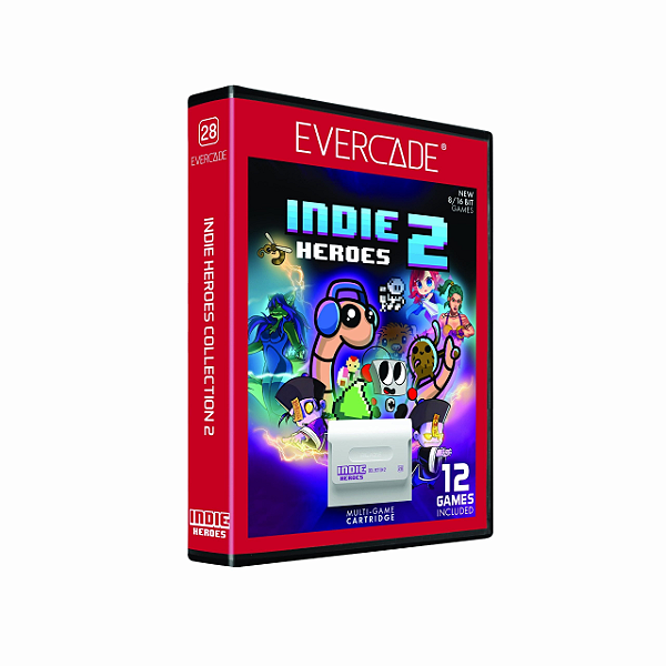 Cartucho Evercade Indie Heroes 2