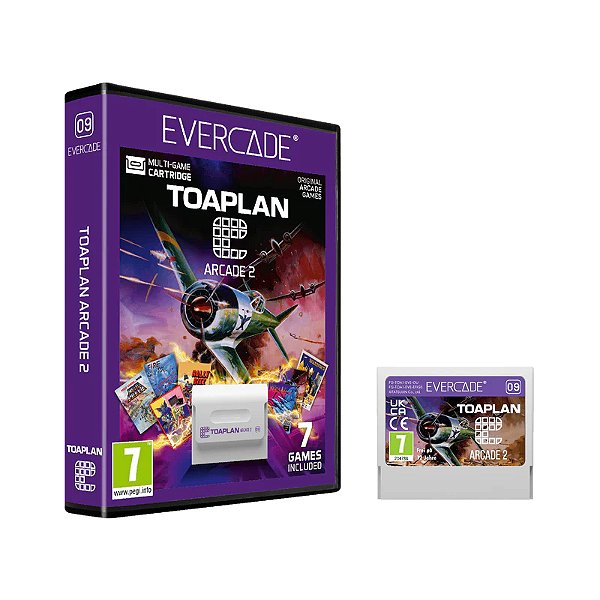 Cartucho Evercade Toaplan Arcade 2