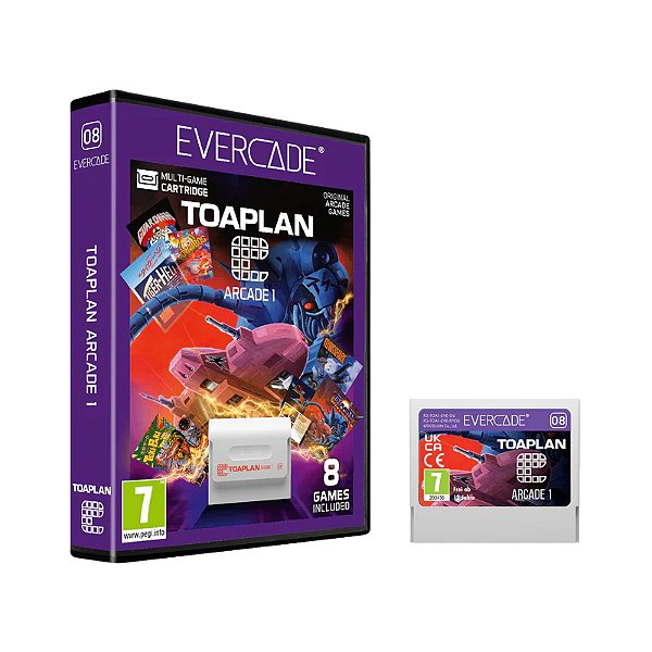 Cartucho Evercade Toaplan Arcade 1