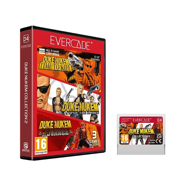 Cartucho Evercade Duke Nukem Collection 2