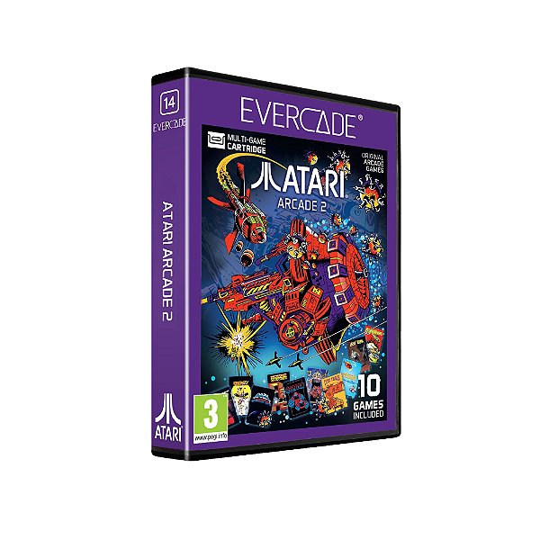 Cartucho Evercade Atari Arcade 2