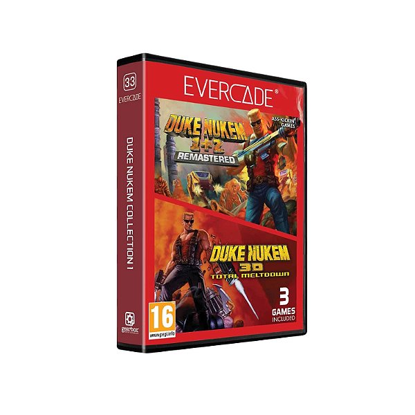 Cartucho Evercade Duke Nukem Collection 1