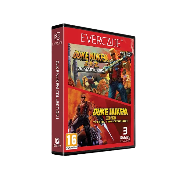 Cartucho Evercade Duke Nukem Collection 1