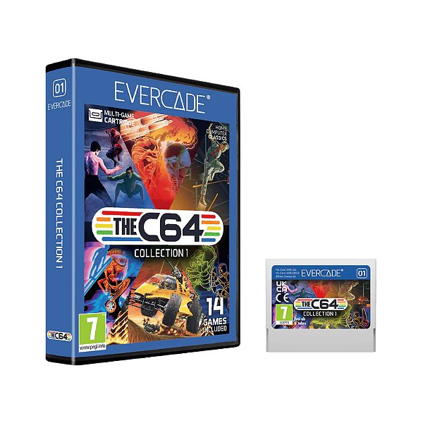 Cartucho Evercade The C64 Collection 1