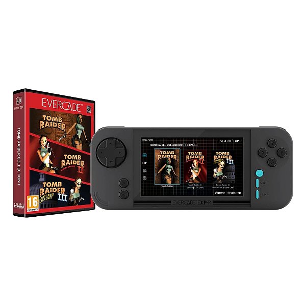 Console Portátil Evercade EXP-R (Bundle Tomb Raider)