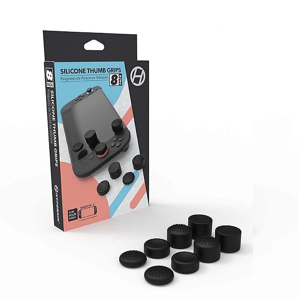 Thumb Grips P/ Nintendo Switch 2 (8 Unidades) Hyperkin