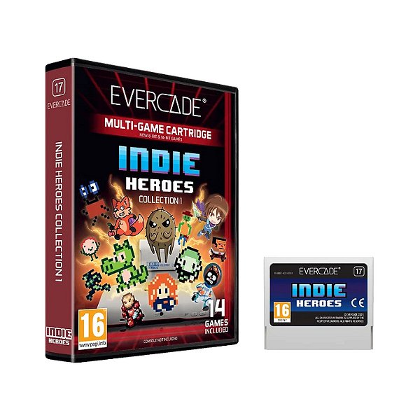 Cartucho Evercade Indie Heroes Collection 1 (Legacy)