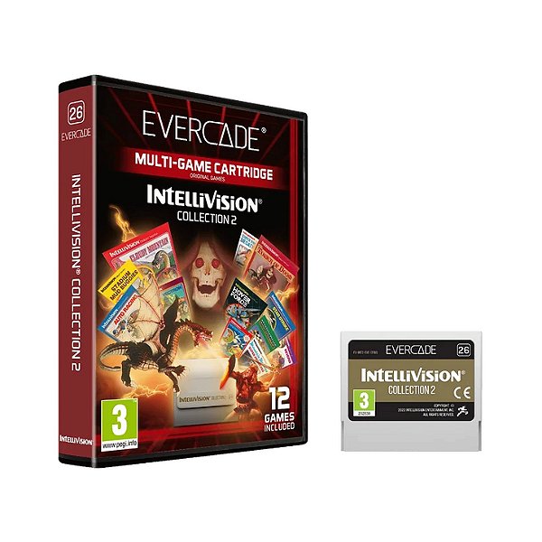 Cartucho Evercade Intellivision Collection 2