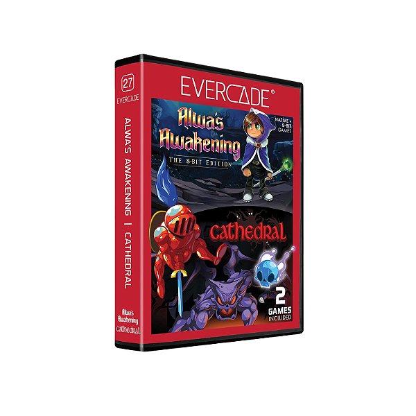 Cartucho Evercade Alwa’s Awakening 8-Bit Edition / Cathedral (Dual Cartridge)