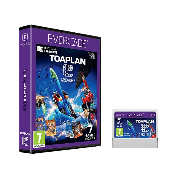 Cartucho Evercade Toaplan Arcade Collection 3