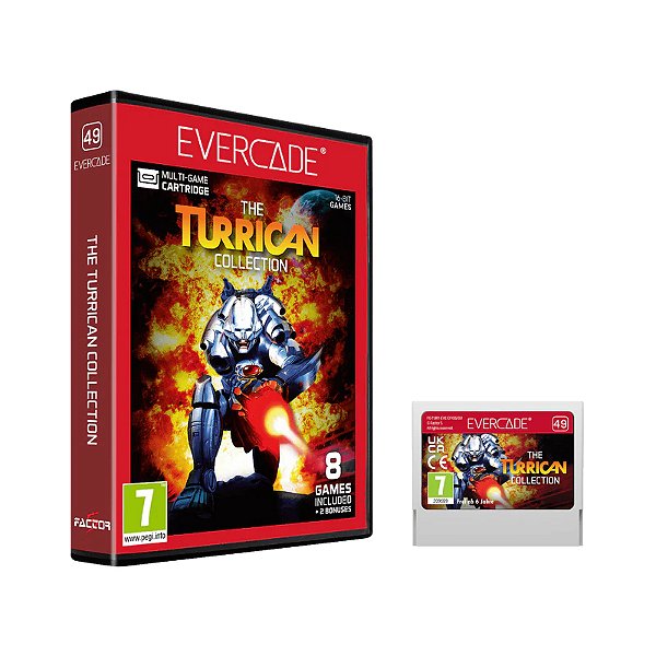 Cartucho Evercade The Turrican Collection
