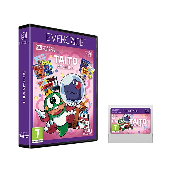Cartucho Evercade TAITO Arcade 3