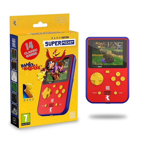 Console Portátil Super Pocket - Edição RARE