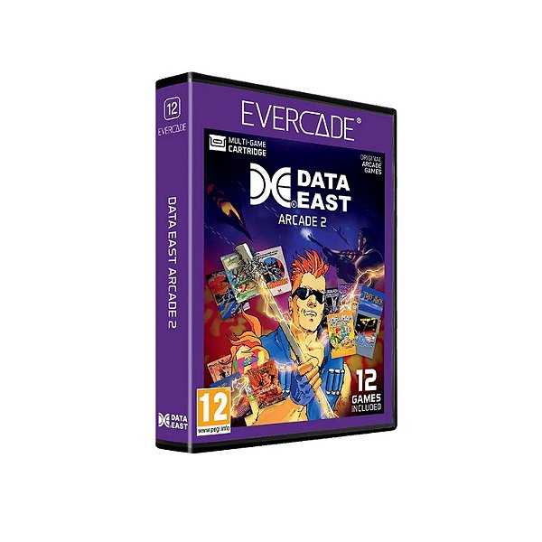 Cartucho Evercade Data East Arcade 2