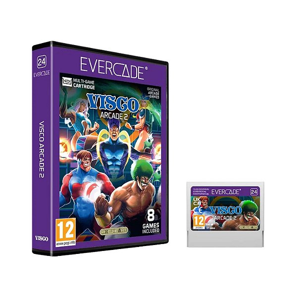 Cartucho Evercade Visco Arcade 2