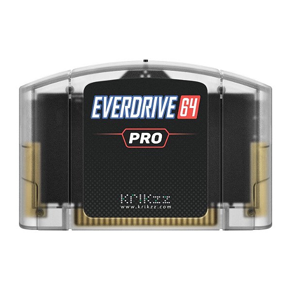 EverDrive 64 Pro (Transparent Clear)