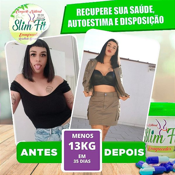 CLIENTE ANTES E DEPOIS 35 DIAS