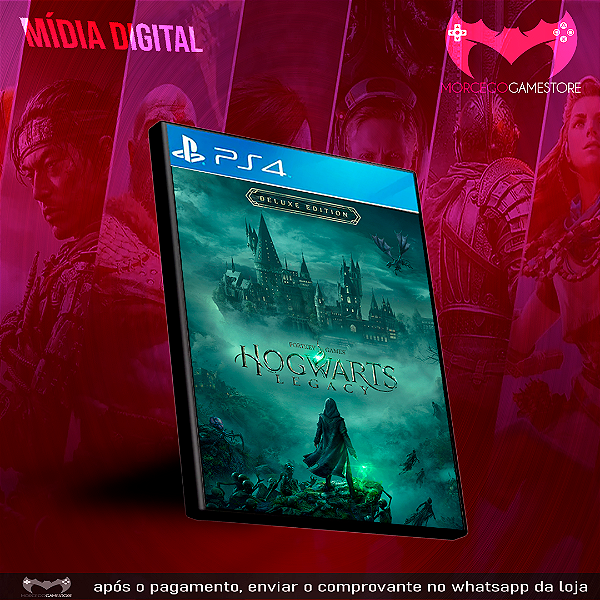 Hogwarts Legacy: Edição Digital Deluxe - PS4