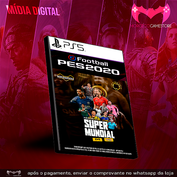 Efootball PES 2020 + Morcegopatch SUPER MUNDIAL - PS5
