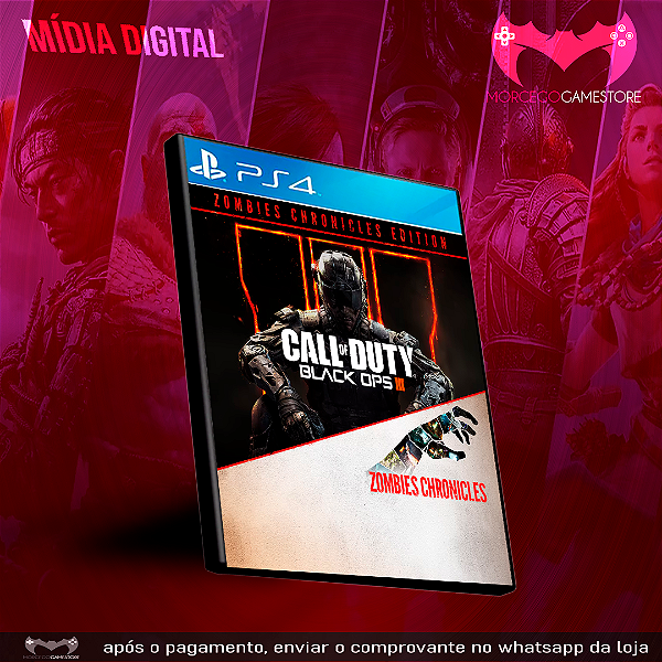 Call of Duty®: Black Ops III - Edição Zombies Chronicles - PS4