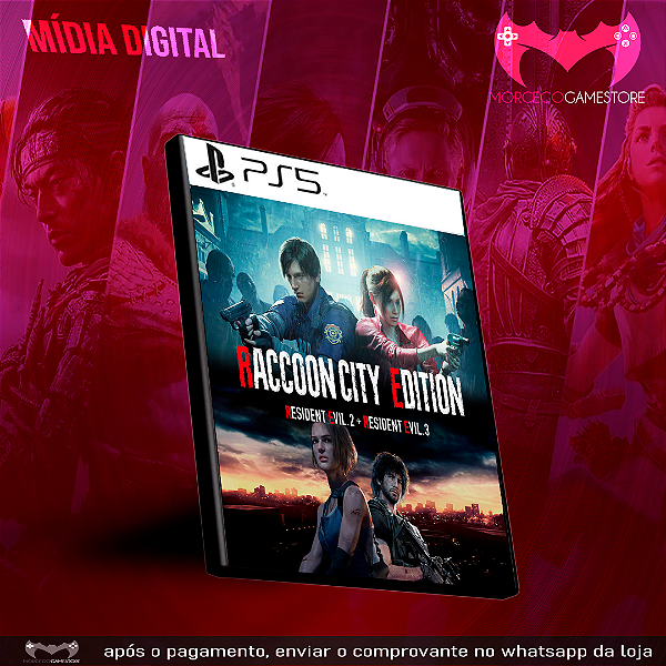RESIDENT EVIL RACCOON CITY EDITION 2+3 - PS5