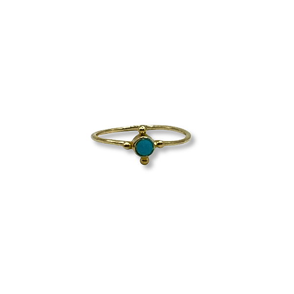 ANEL MINIMAL TURQUESA