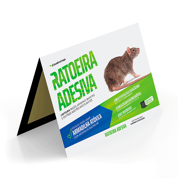 Ratoeira Adesiva Profissional Pega Cola Rato