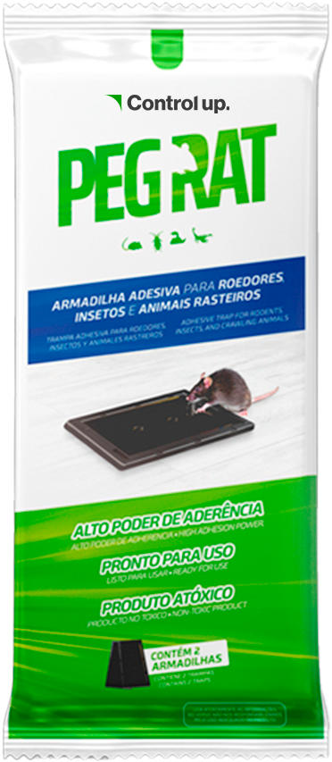 Par Armadilha Adesiva Peg Rat
