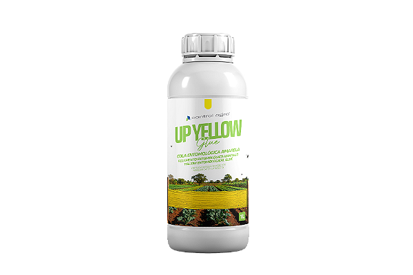 Cola Entomológica Adesiva 1L Control Agro Up Yellow Glue Pragas