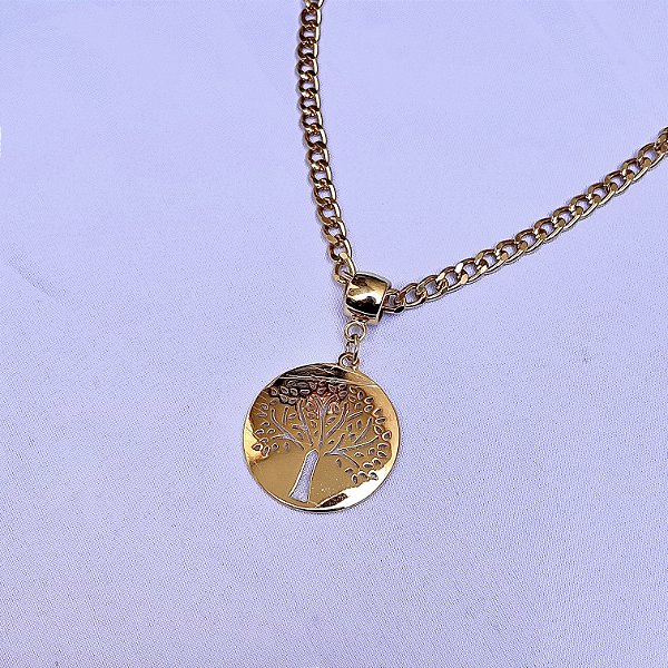 Colar longo árvore da vida