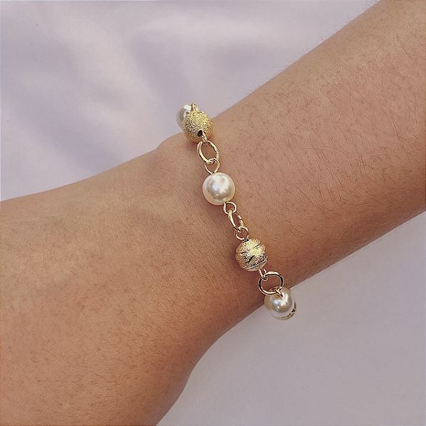 Pulseira Pérolas Serena