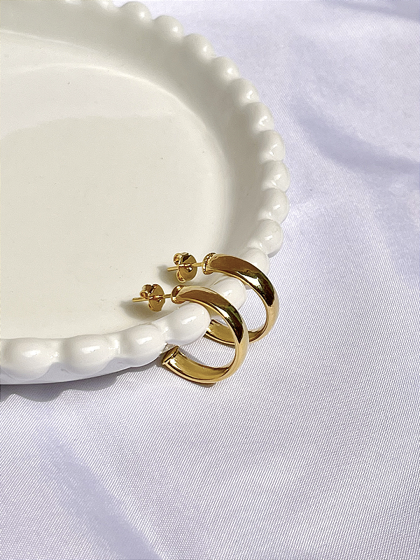 Argola tubo média 2,5cm F.O