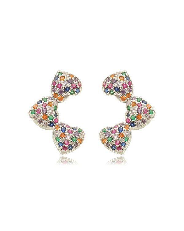 Ear Cuff Corações de Aurora