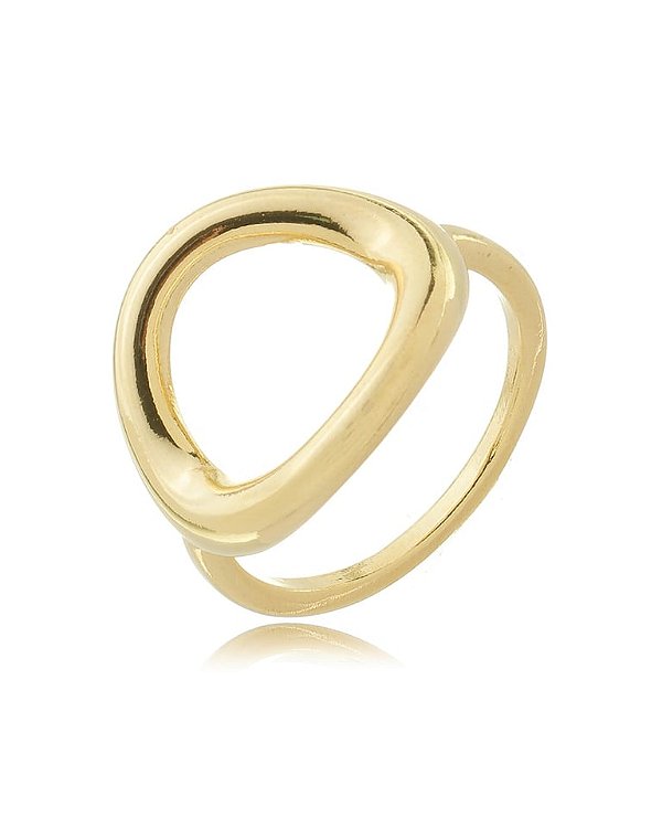 Anel Círculo Moderno