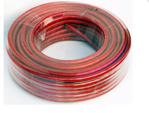 Pp Fio Cabo Positivo Pompéia 6mm 100 Metros 100% Cobre