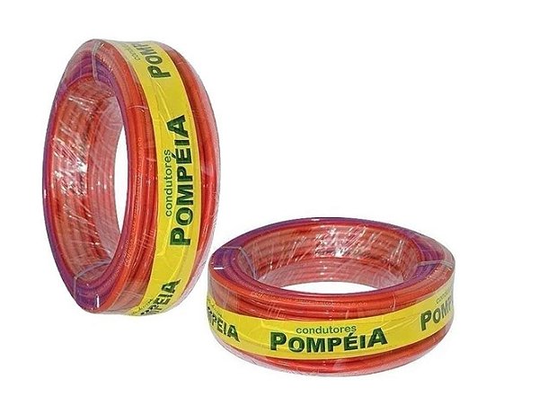 Rolo De Fio Pompéia 9mm 25 Metros 100% Cobre