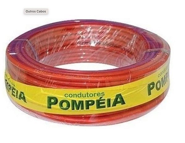Pompeia Fio Cabo Som Automotivo 16mm 25 Metros