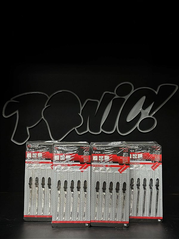 LAMINA SERRA PARA TICO-TICO ACRILICO/MADEIRA PCT COM 5UND