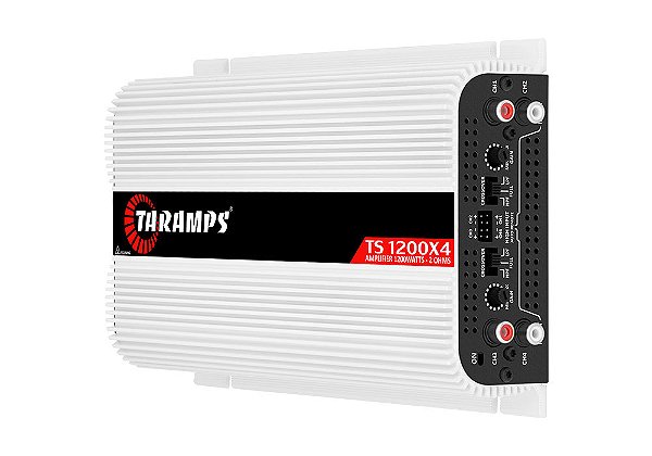 TS 1200X4 – 2 Ohms Módulo Amplificador Taramps Classe D (4 Canais de 300 Watts RMS)