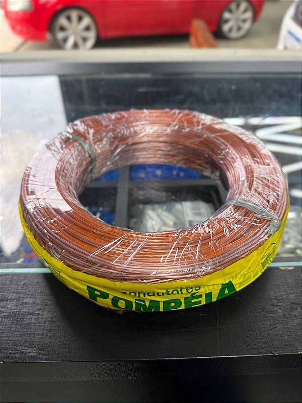Rolo De Fio Pompeia Bipolar 2x0,50 100 Metros