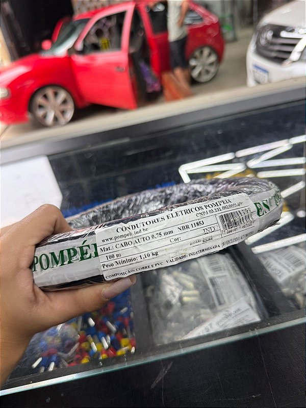 Rolo De Fio Pompeia 075mm 100 Metros