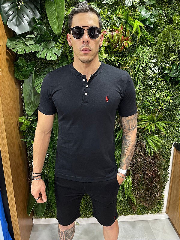 Camiseta Henley Ralph Lauren