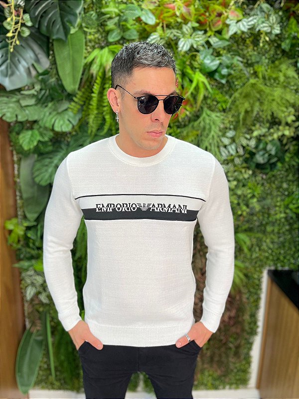 Suéter Tricot Emporio Armani